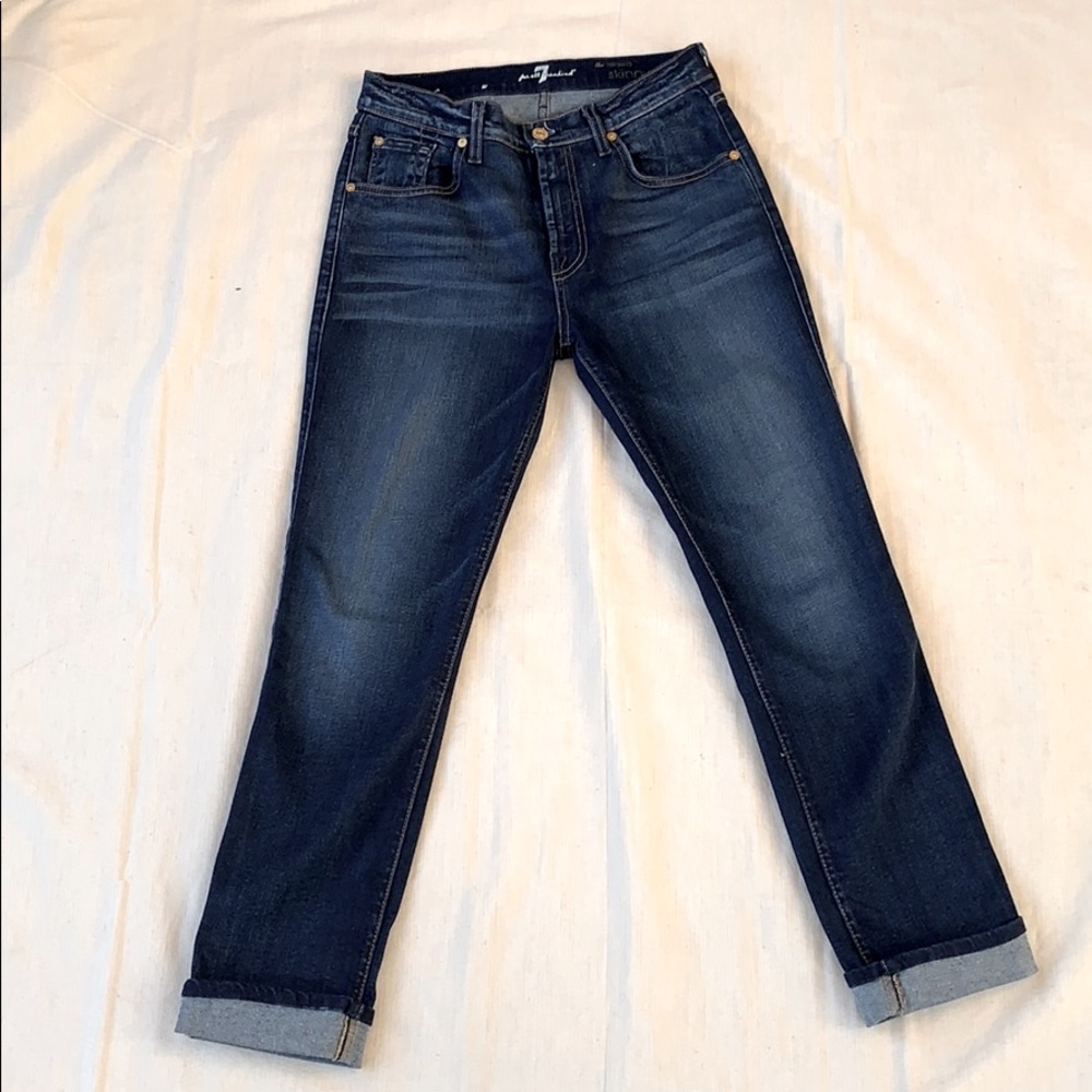 7 for all Mankind Relaxed Skinny Cool Medium Was